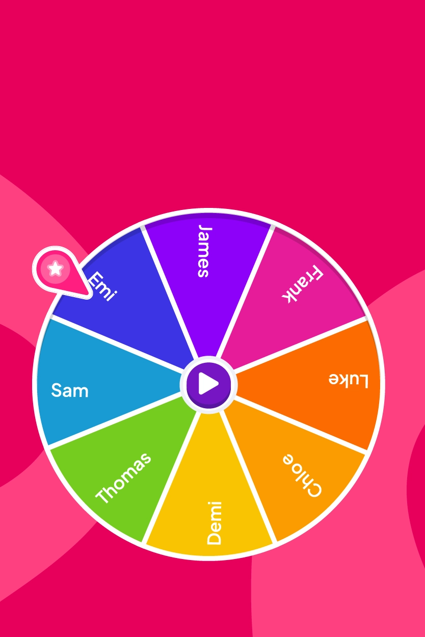 AhaSlides spinner wheel interaction