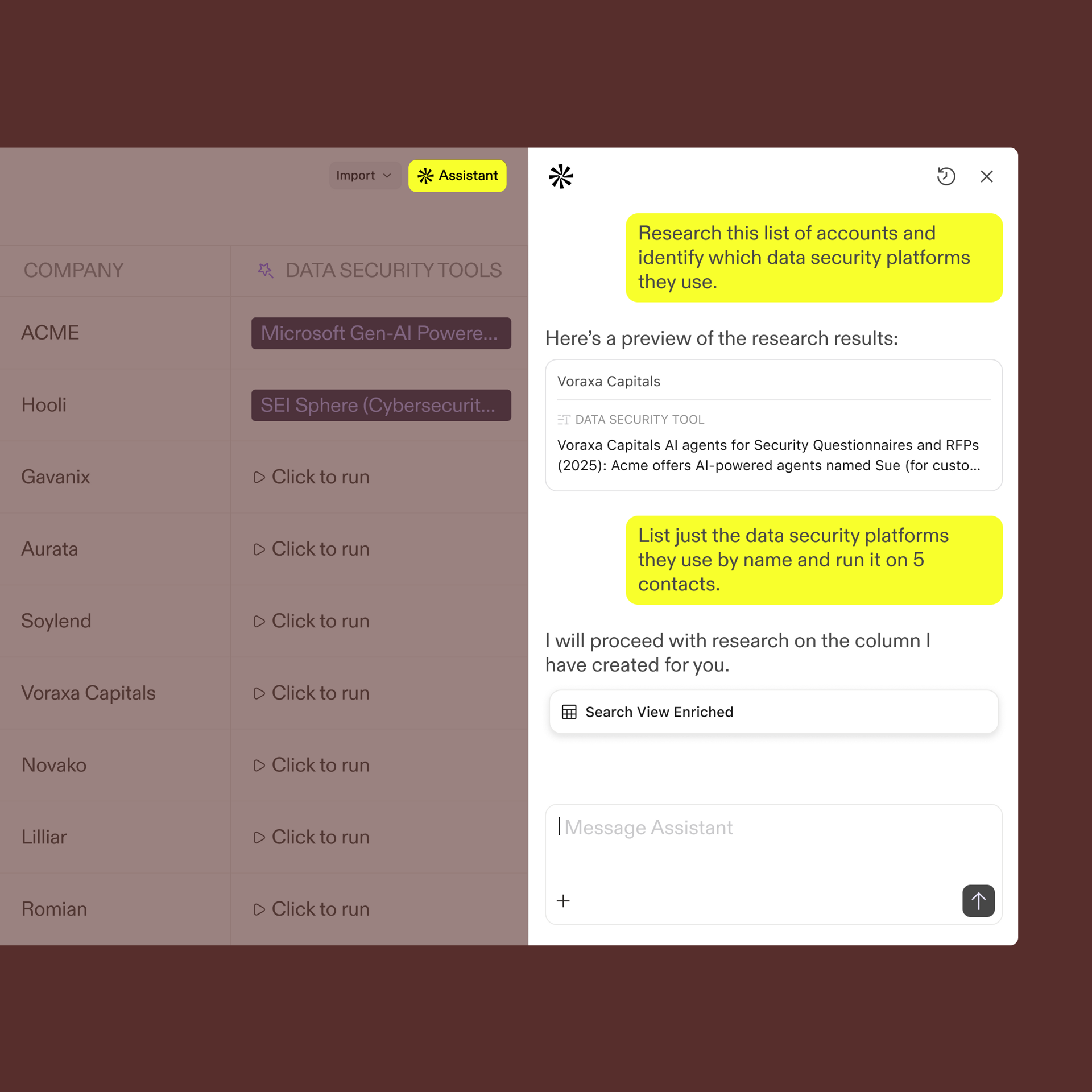 Apollo.io data enrichment for CRM records