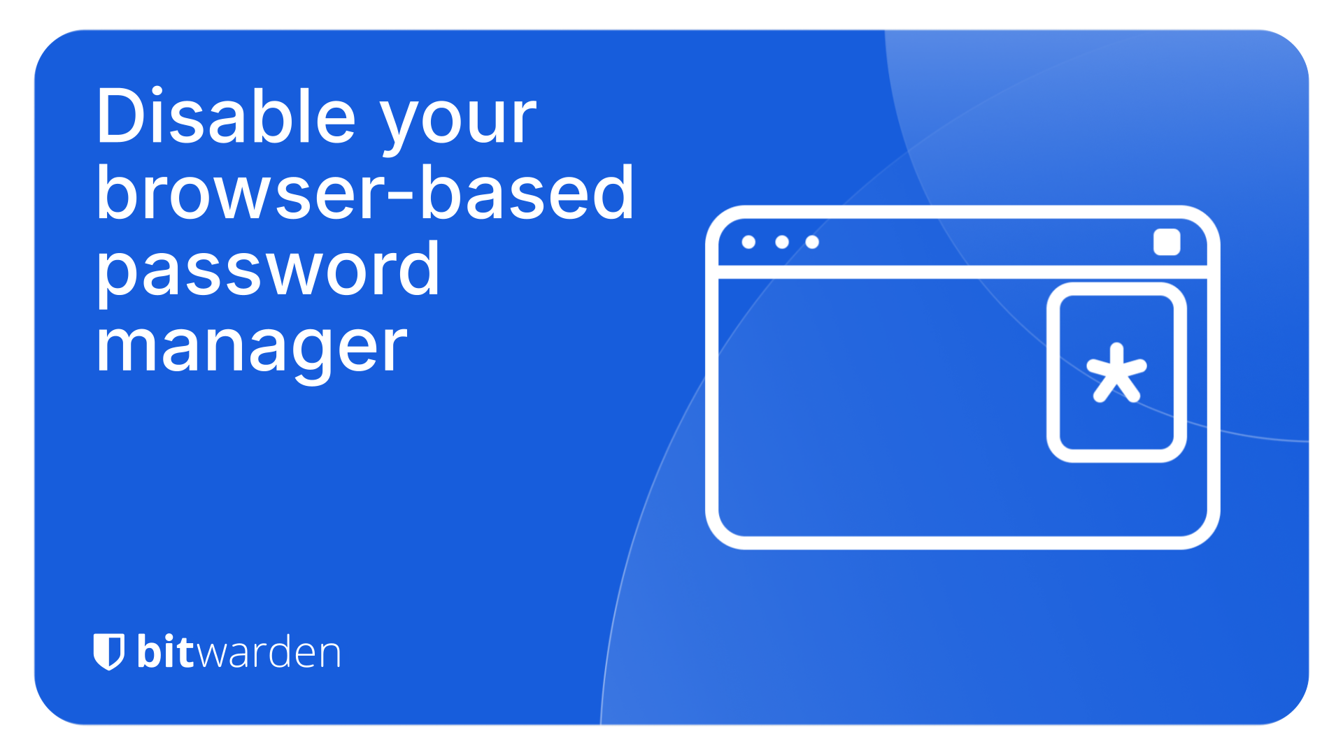 Bitwarden browser extension autofill settings
