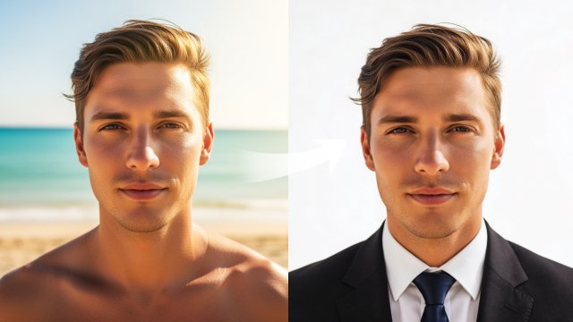 Cutout.pro cartoon selfie and AI headshot generator