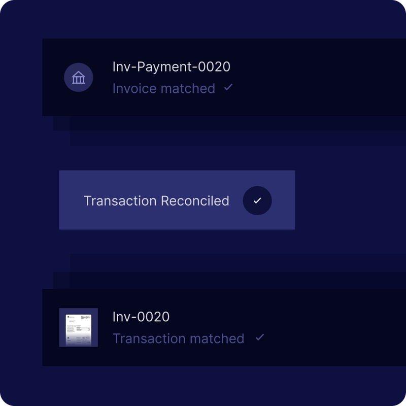 Firstbase accounting automatically reconciling invoices and transactions