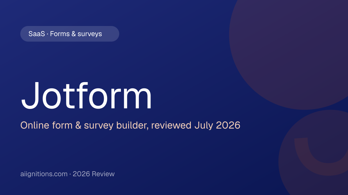 Jotform Review 2026: Powerful Forms, If You Watch the Submission Cap