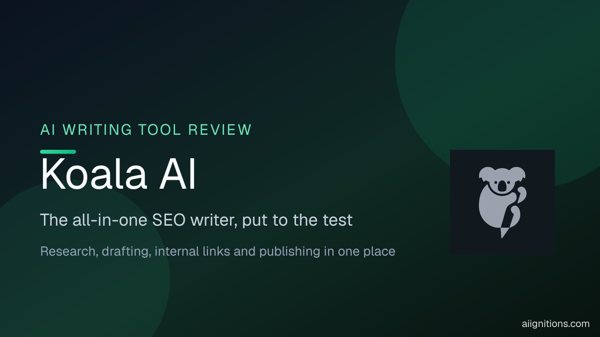 Koala AI 评论 2026:想要整个管道的 SEO 作家
