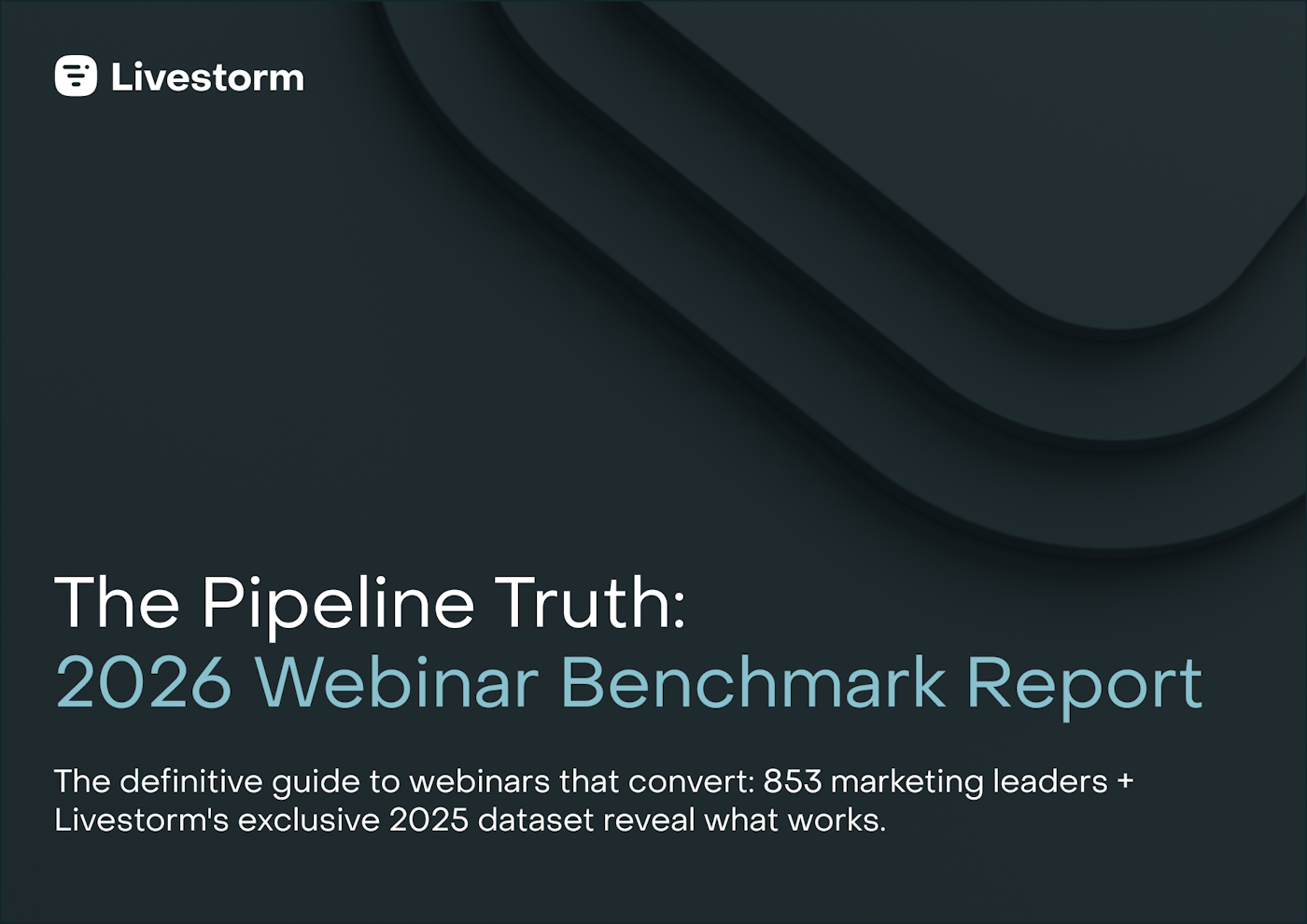 Livestorm's 2026 Webinar Benchmark Report cover