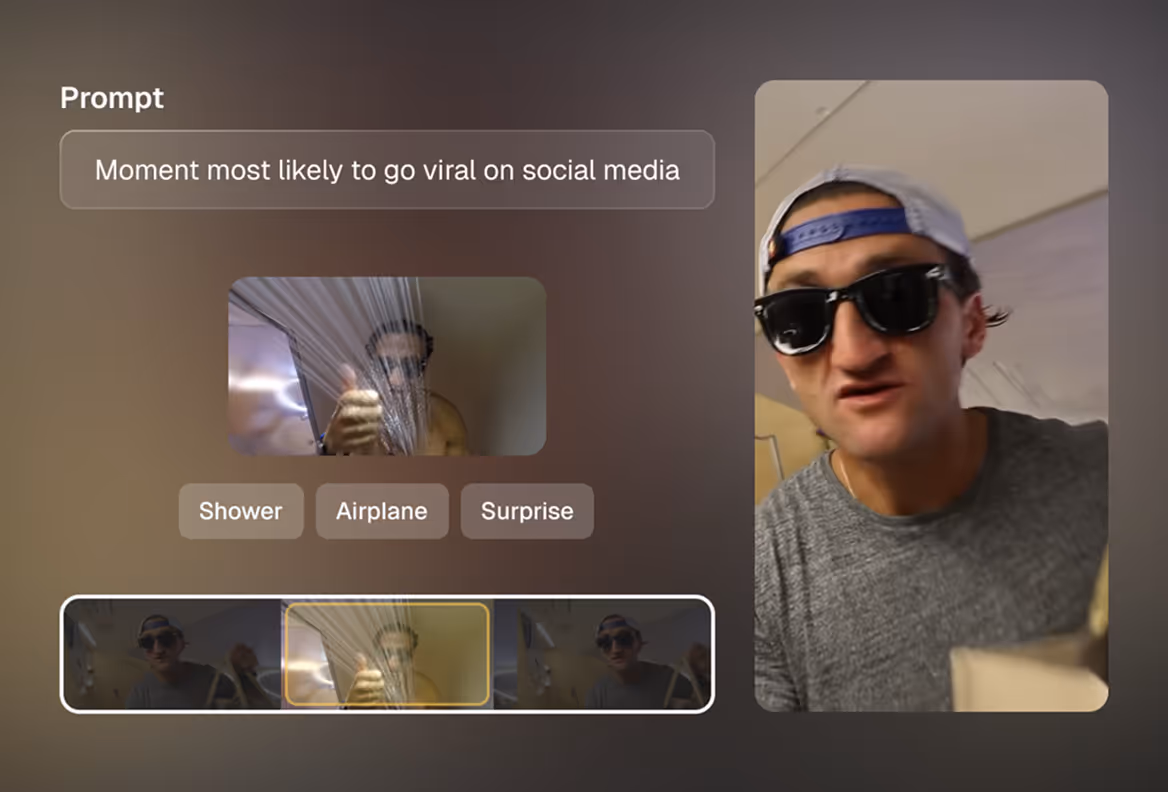Opus Clip ClipAnything feature