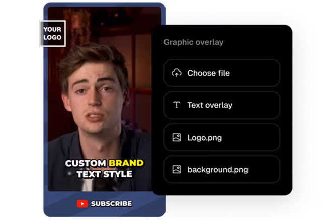 Opus Clip brand templates