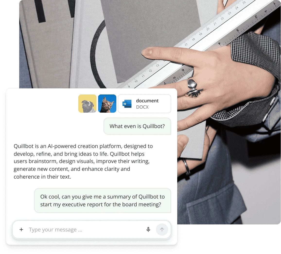 QuillBot paraphraser rewriting text with multiple modes
