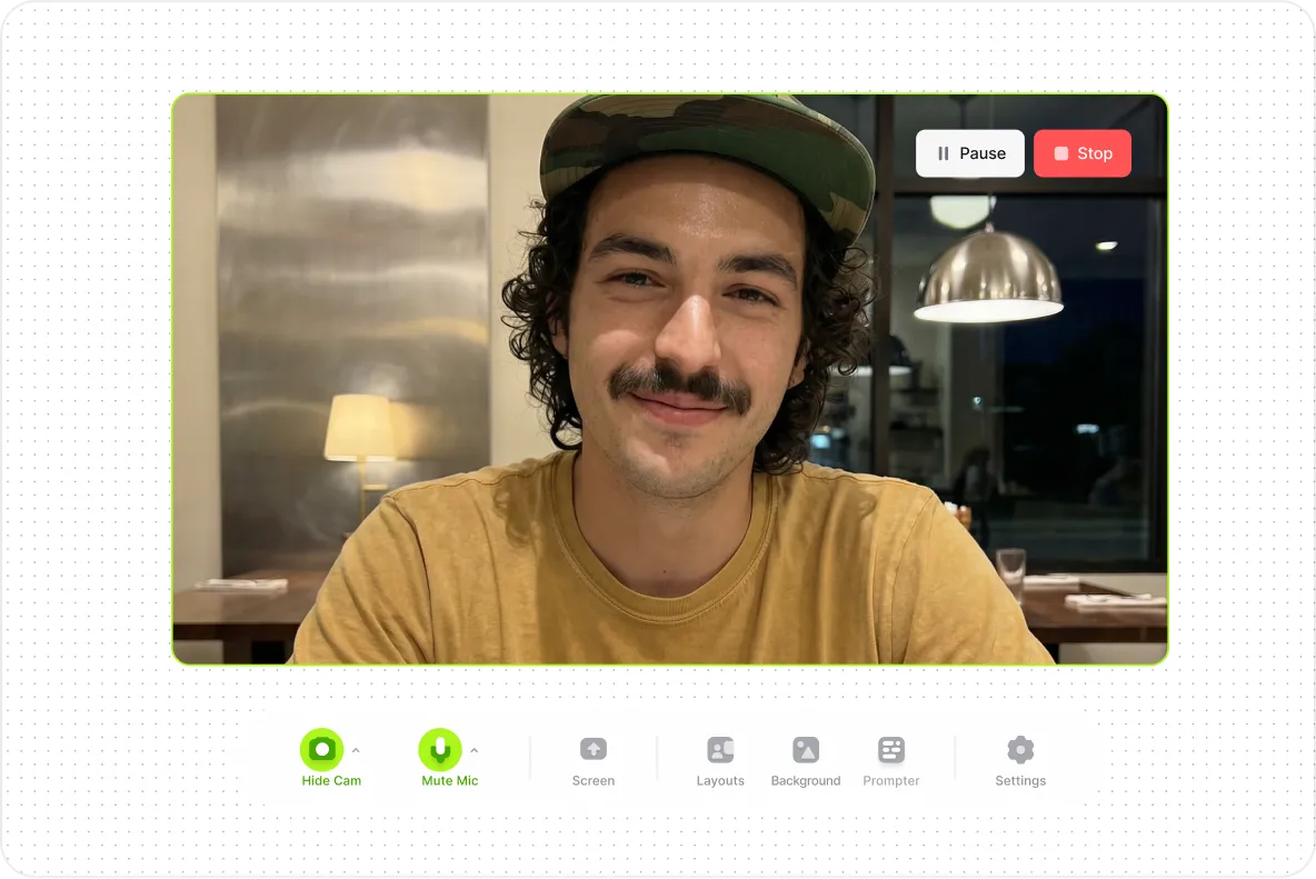 VEED eye contact correction and auto clip generation