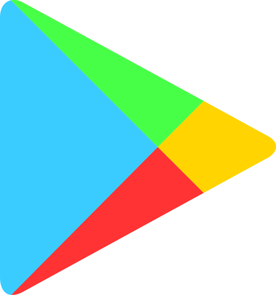 Google Play logo — installs from rival Android stores still route through Google Play, which keeps its service fees