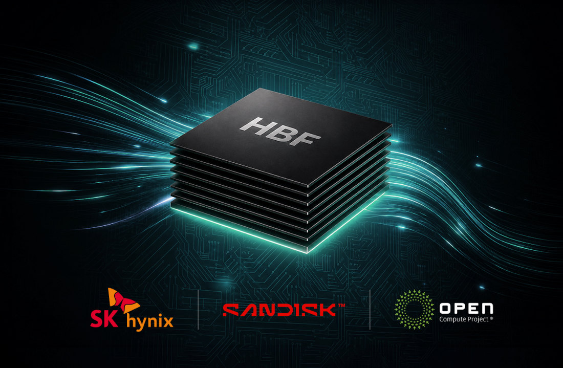 High Bandwidth Flash specification detailing stack heights, capacity and bandwidth grades