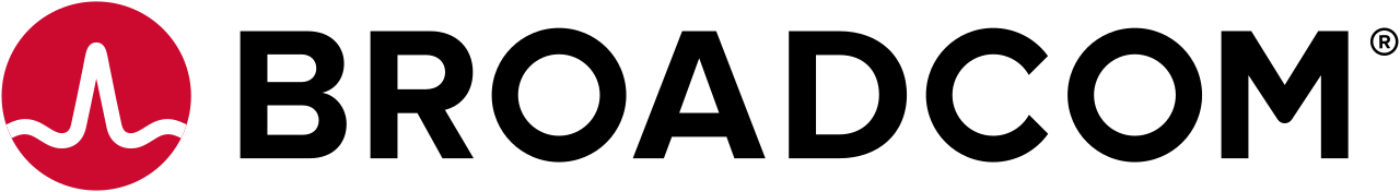 The Broadcom logo — Broadcom co-designed Meta's Iris AI chip