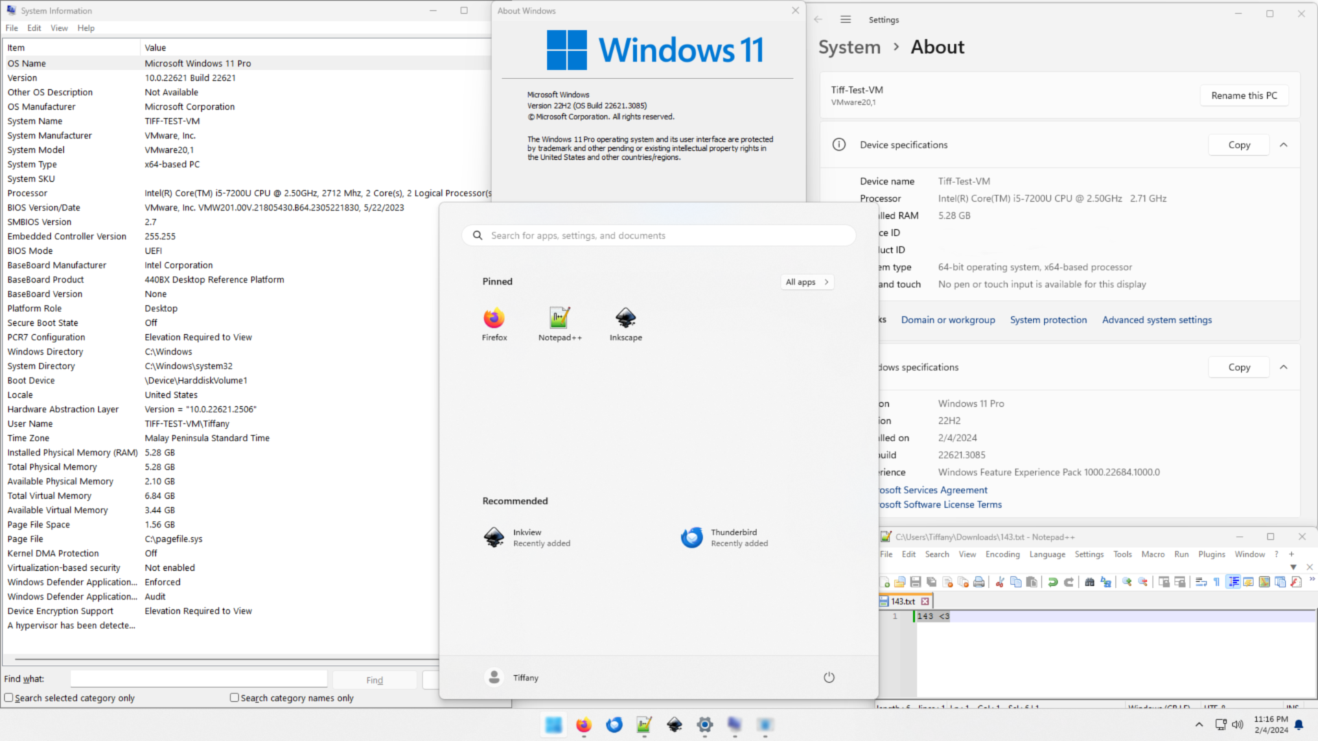 A Windows 11 desktop, the operating system that takes the bulk of the August 2026 fixes